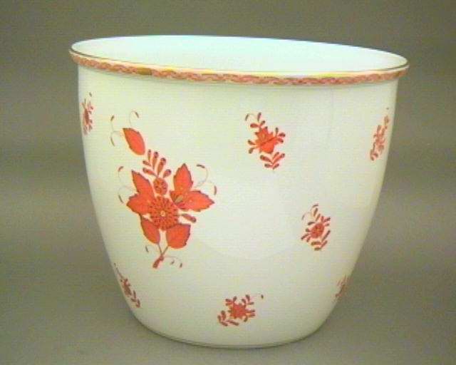 Herend-Porcelain-Palm-Pot-Chinese-Bouquet-Rust-07200-0-00-AOG